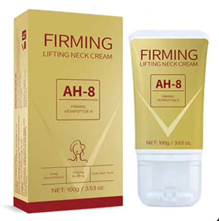 Neck Firming Roller Cream for Lifting & Smoothing Neck Lines, Deep Nourishment, Massage Applicator, 100g