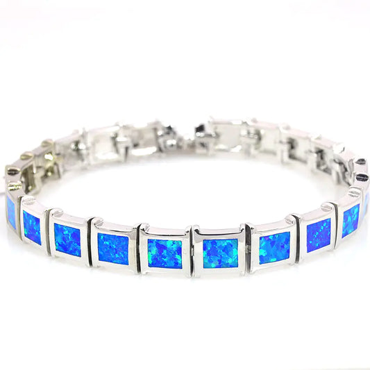Hawaiian Square Opal Stylish Bracelet